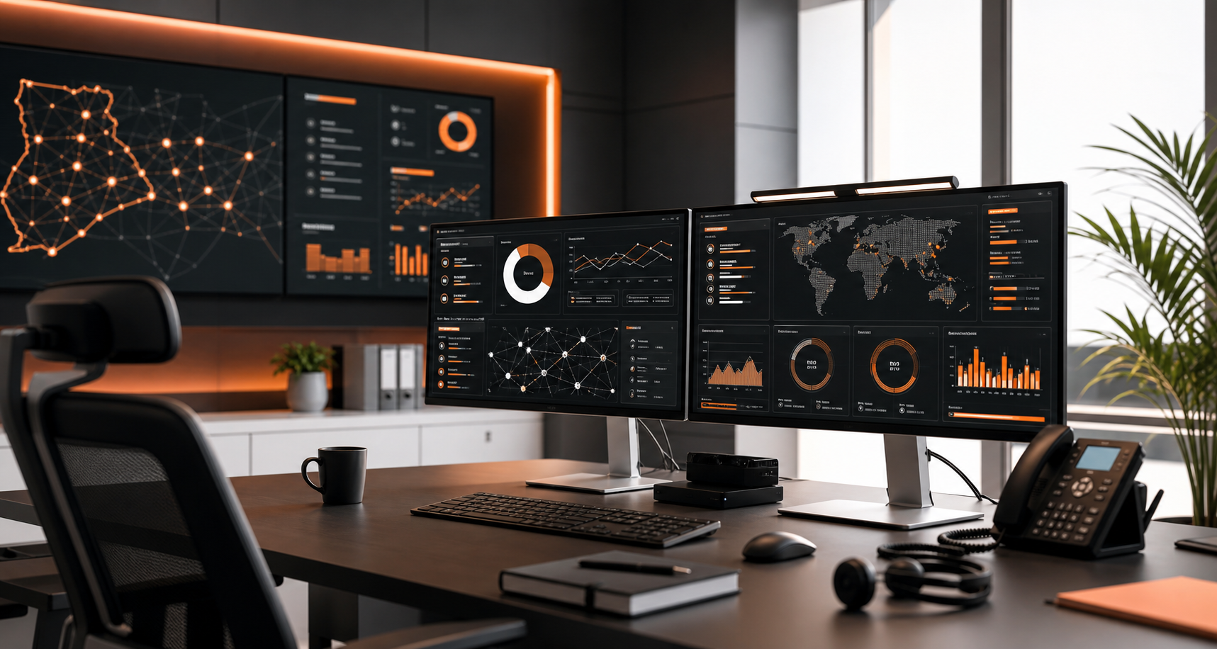 OfficeData operations dashboard and technology monitoring
